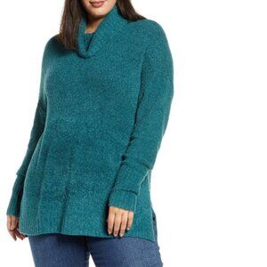 CASLON Cozy Relaxed Turtleneck Sweater